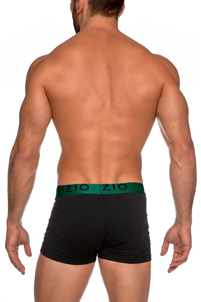 ΜΑΥΡΟ BOXER ΜΕ ΕΞΩΤΕΡΙΚΟ ΛΑΣΤΙΧΟ ΚΑΙ LOGO ΙΝΙΖΙΟ