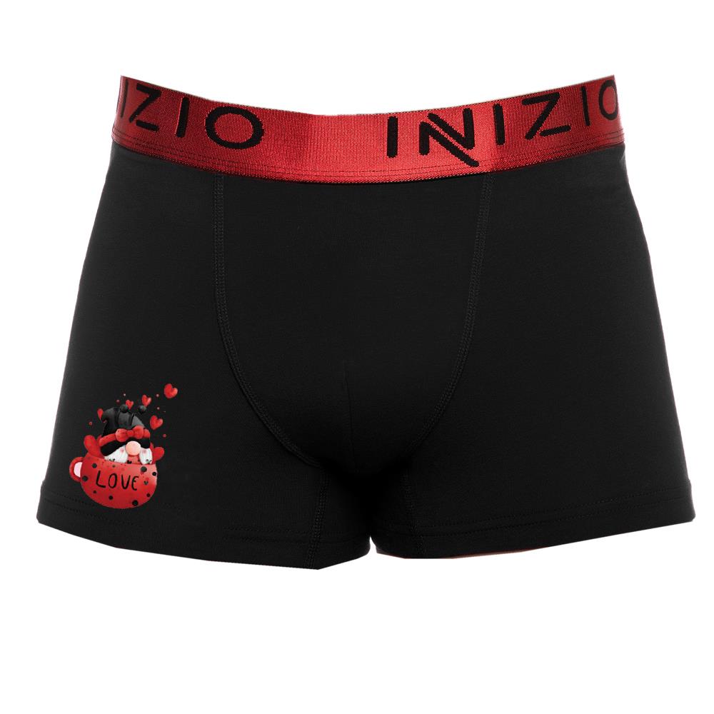 ΑΝΔΡΙΚΟ BOXER INIZIO ΜΕ ΕΞΩΤΕΡΙΚΟ ΜΕΤΑΛΙΖΕ ΛΑΣΤΙΧΟ ΣΧΕΔΙΟ ΝΑΝΟΣ
